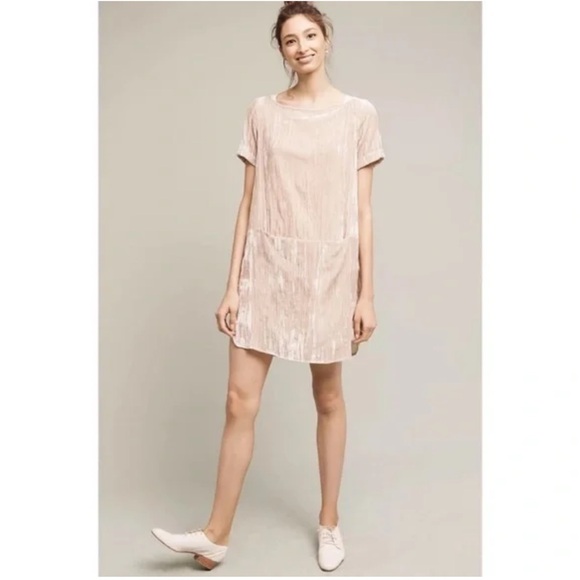 Anthropologie Floreat Velvet Dress - Picture 1 of 8
